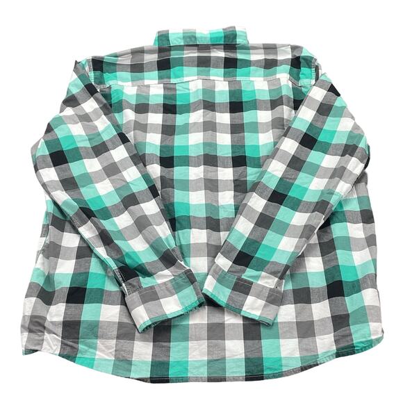 Urban Pipeline Long‎ Sleeve Button Down Plaid Casual Shirt Men's Size XL - Picture 2 of 8